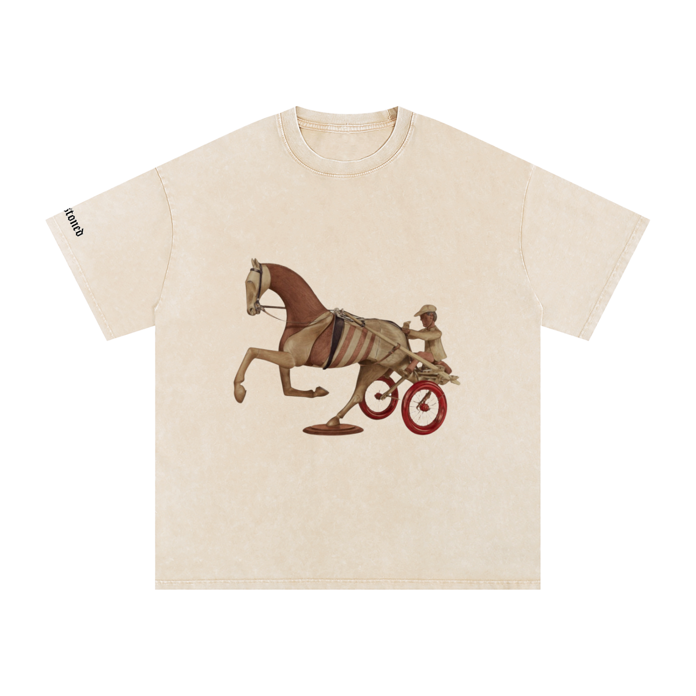 Trotter in Action Oversized Tee
