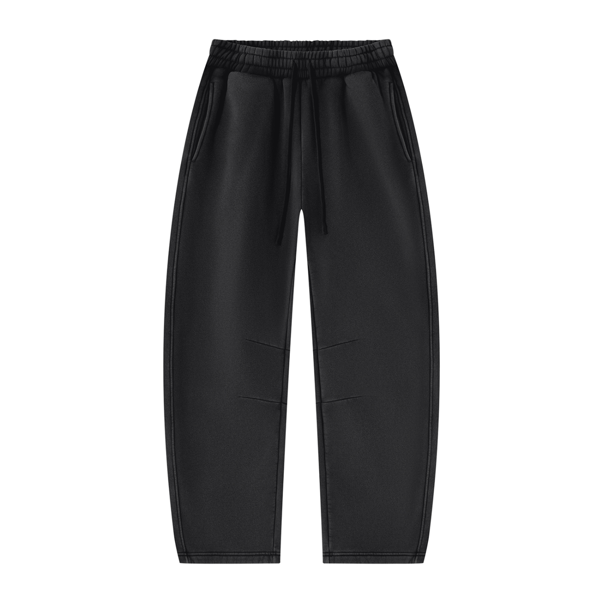 Vintage Wash Barrel Leg Fleece Sweatpants