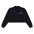 Dead Kingz Crop Collared Sweatshirt