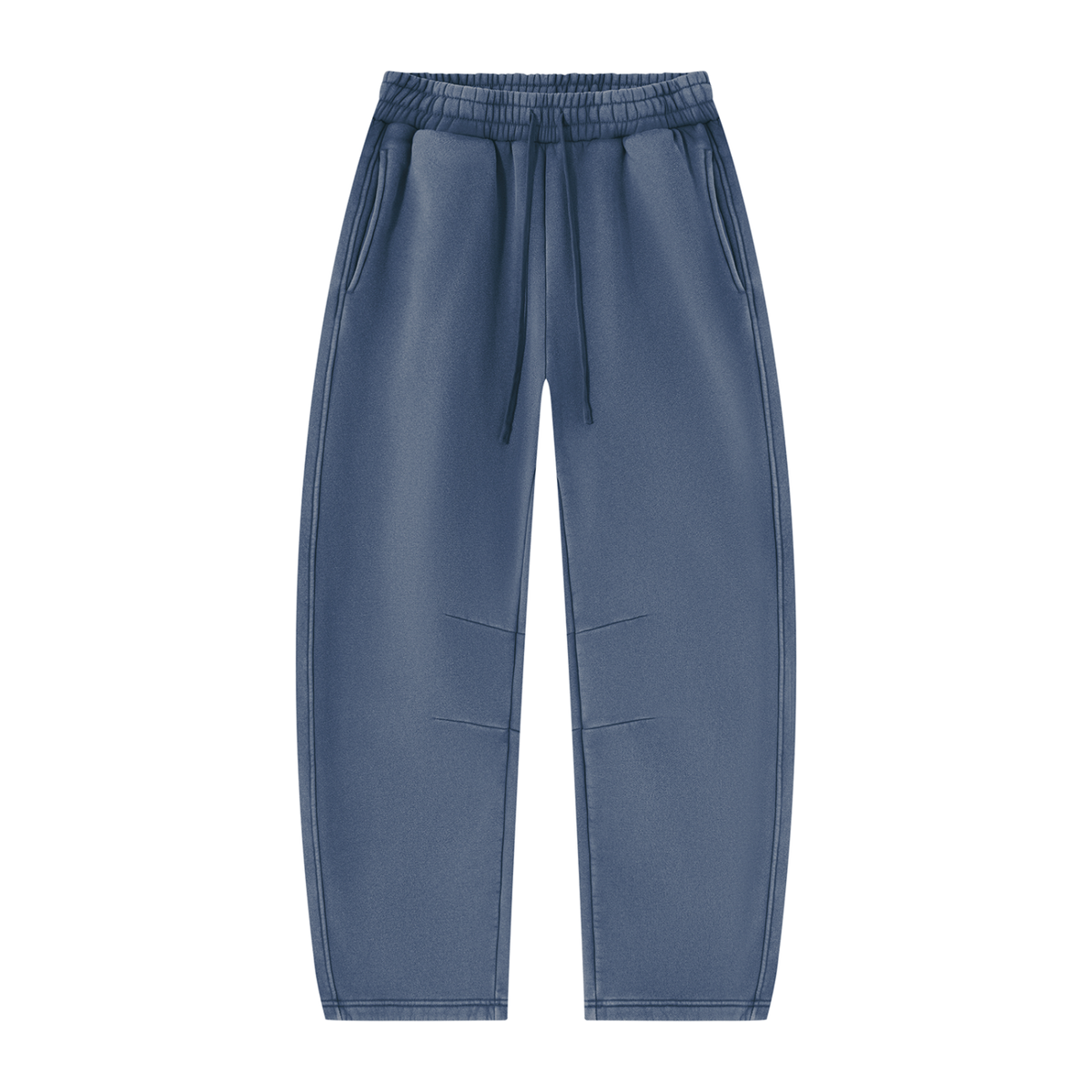 Vintage Wash Barrel Leg Fleece Sweatpants