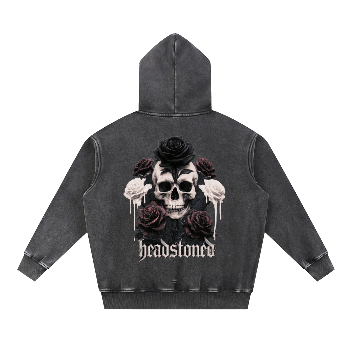 Headstoned Fleece Oversize Hoodie
