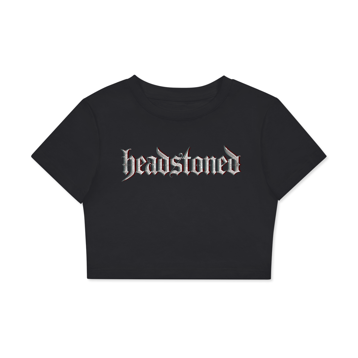 Fitted Crop Cotton T-Shirt