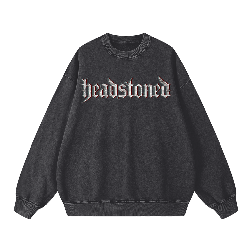 Lady in Red Oversized Crew