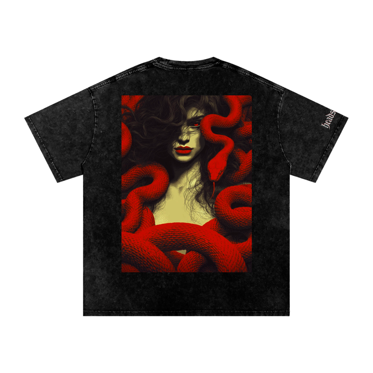 Lady in Red Oversized Tee