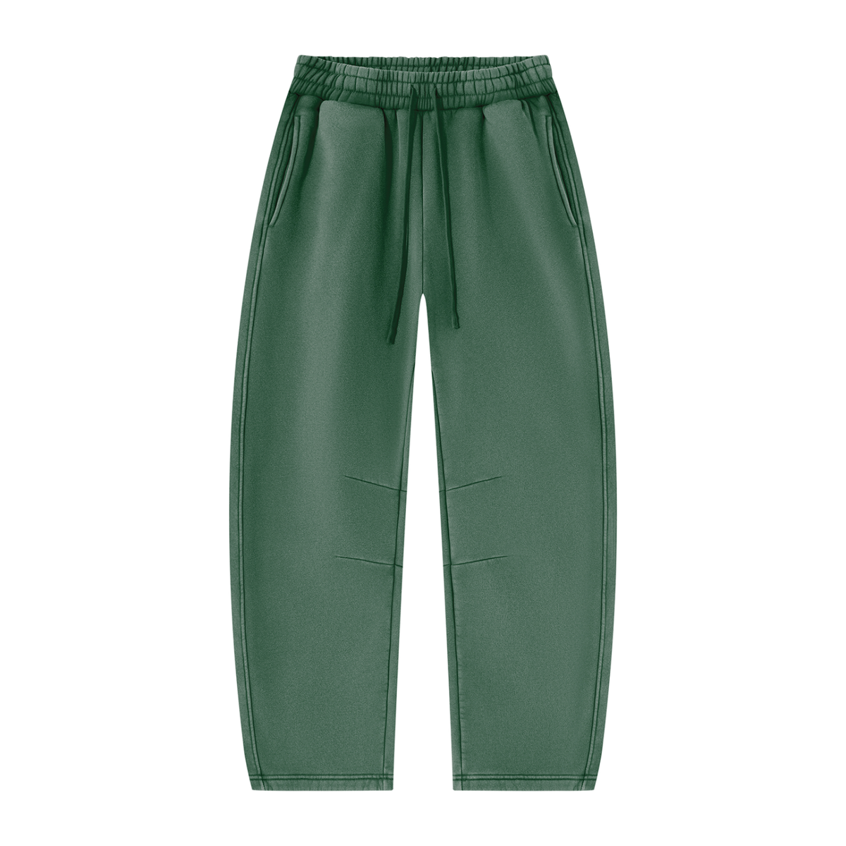 Vintage Wash Barrel Leg Fleece Sweatpants