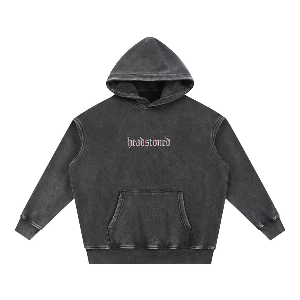 Headstoned Fleece Oversize Hoodie